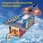 Joc Educativ STEM National Geographic puzzle 3D Lansator de avioane 53 piese
